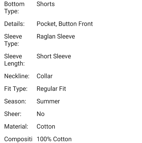 Pink blouse and short set - Picture 12 of 16